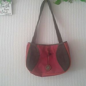 Life is good canvas purse.